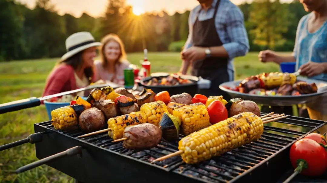 Des recettes simples et savoureuses pour votre barbecue en camping