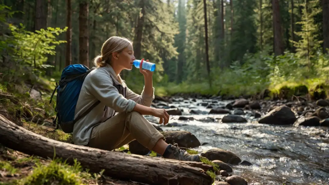 Hydratation en camping