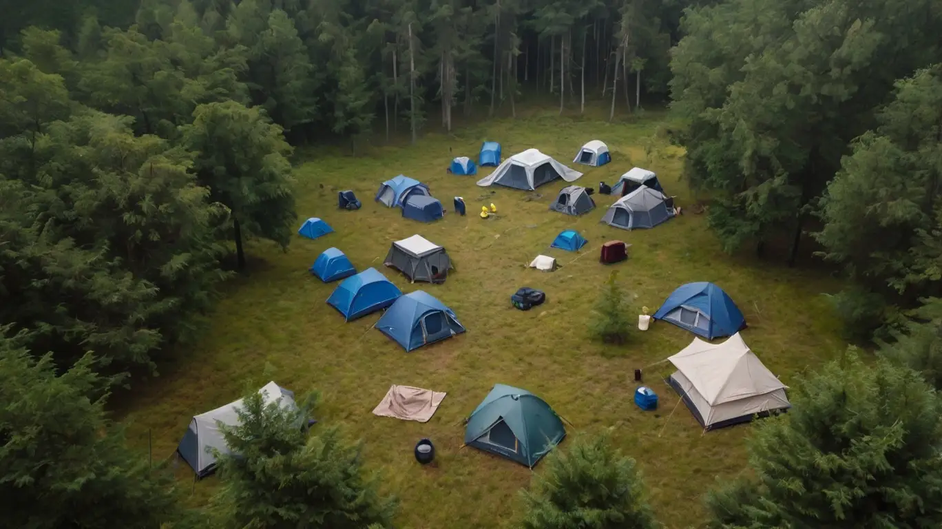 Installez votre camp stratégiquement